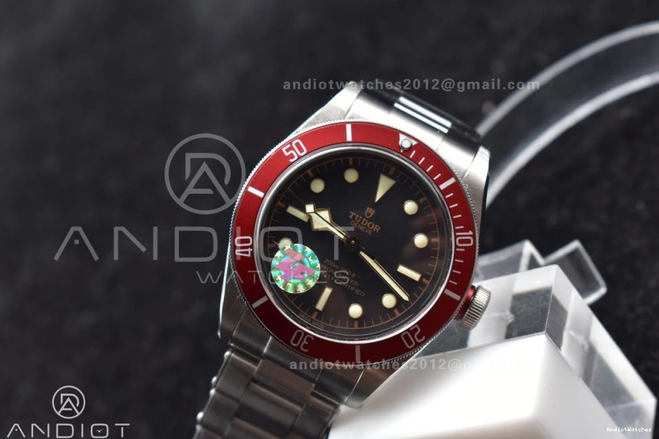 Edition ZF A Bay Black SS Bracelet Red SportInspired 1:1 888 Heritage on Bezel Best 0207